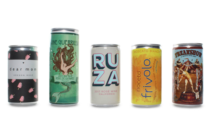 Craft beer can display with white background