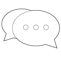 Speech bubble icon